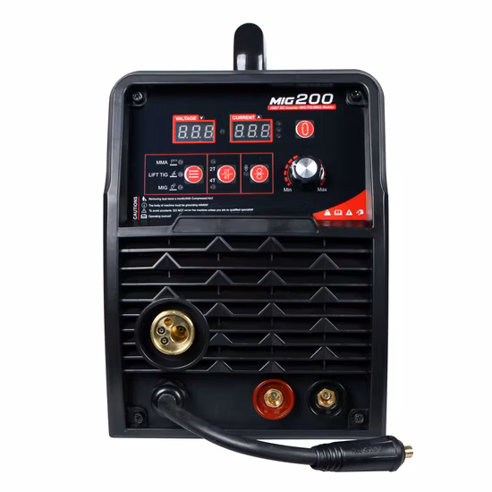 Tragbares MIG MMA WIG gasloses Flussmittel-Drahtschweißgerät